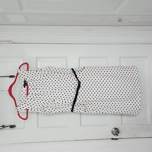 Lauren Ralph Lauren Sleeveless Polka Dot Dress